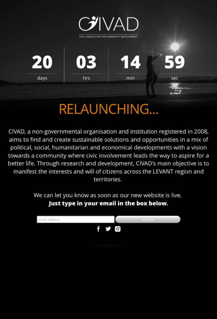 SanaaHabib's tweet photo. CIVAD , Relaunching, For a Better Community .

https://t.co/nXvYhd3j4B

#CIVAD #MiddleEast #Levant #Relaunching #Community_Development https://t.co/D0YrhXiBQU