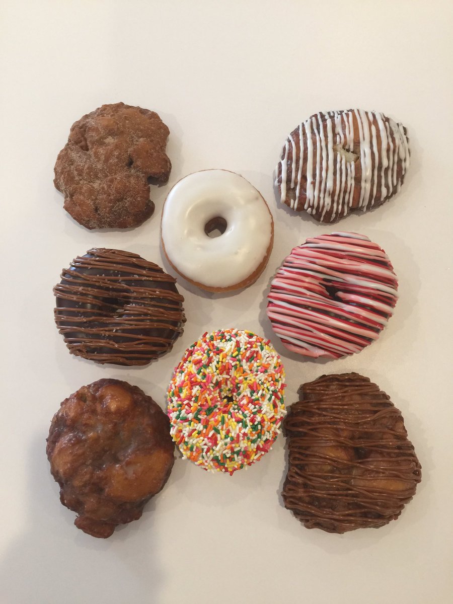 Coming Monday for breakfast: donuts, apple fritters &amp; turnovers. Also, 20 kinds of bagels, pastries &amp; coffee and espresso too!