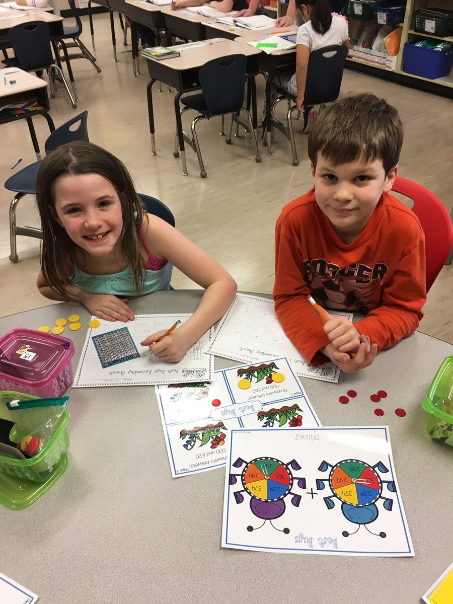Ms_Oram's tweet image. Best Bugs 3 digit addition! #mathdaily5