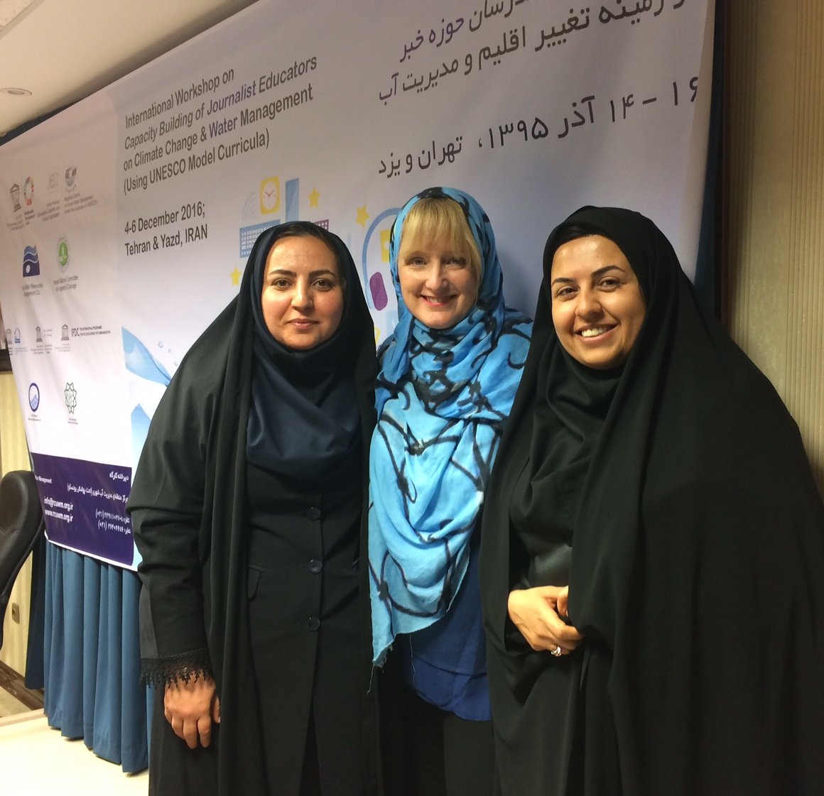 Jenn_Bowles's tweet photo. Finally wrote about my experience leading @unesco journalism workshop in Tehran where I talked about #cawater https://t.co/59aonopfFr https://t.co/xuCaSTXCvY