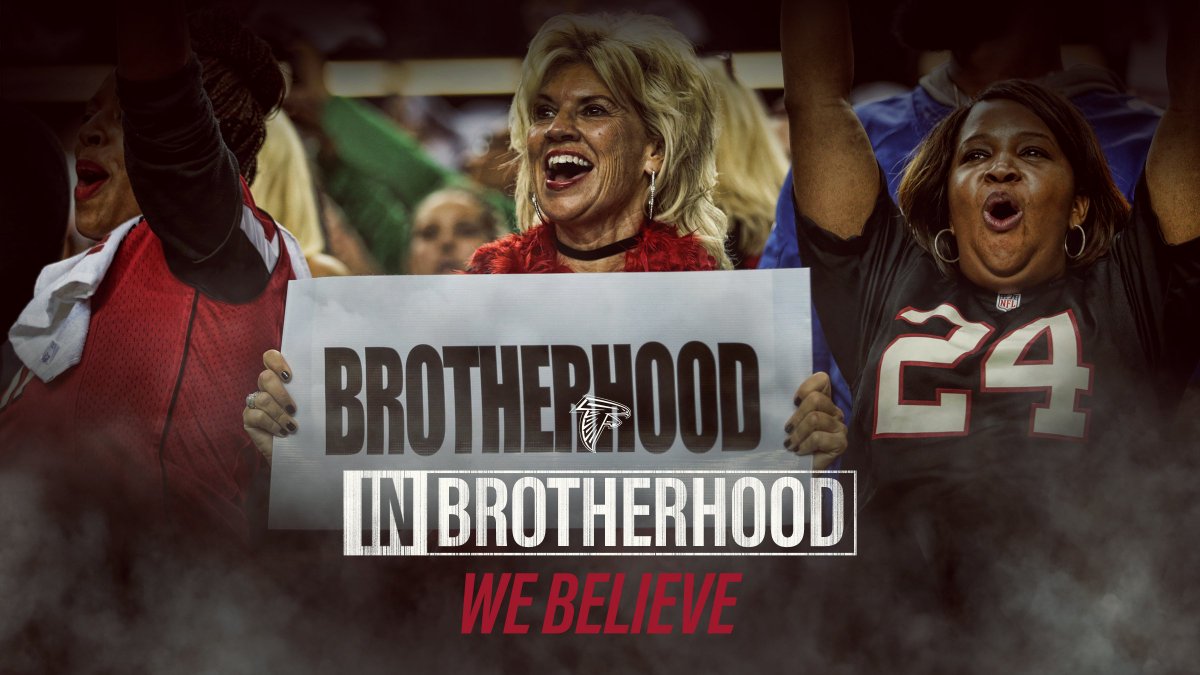 AtlantaFalcons's tweet image. There is no greater force than a band of people united in a common mission. 

#InBrotherhood
