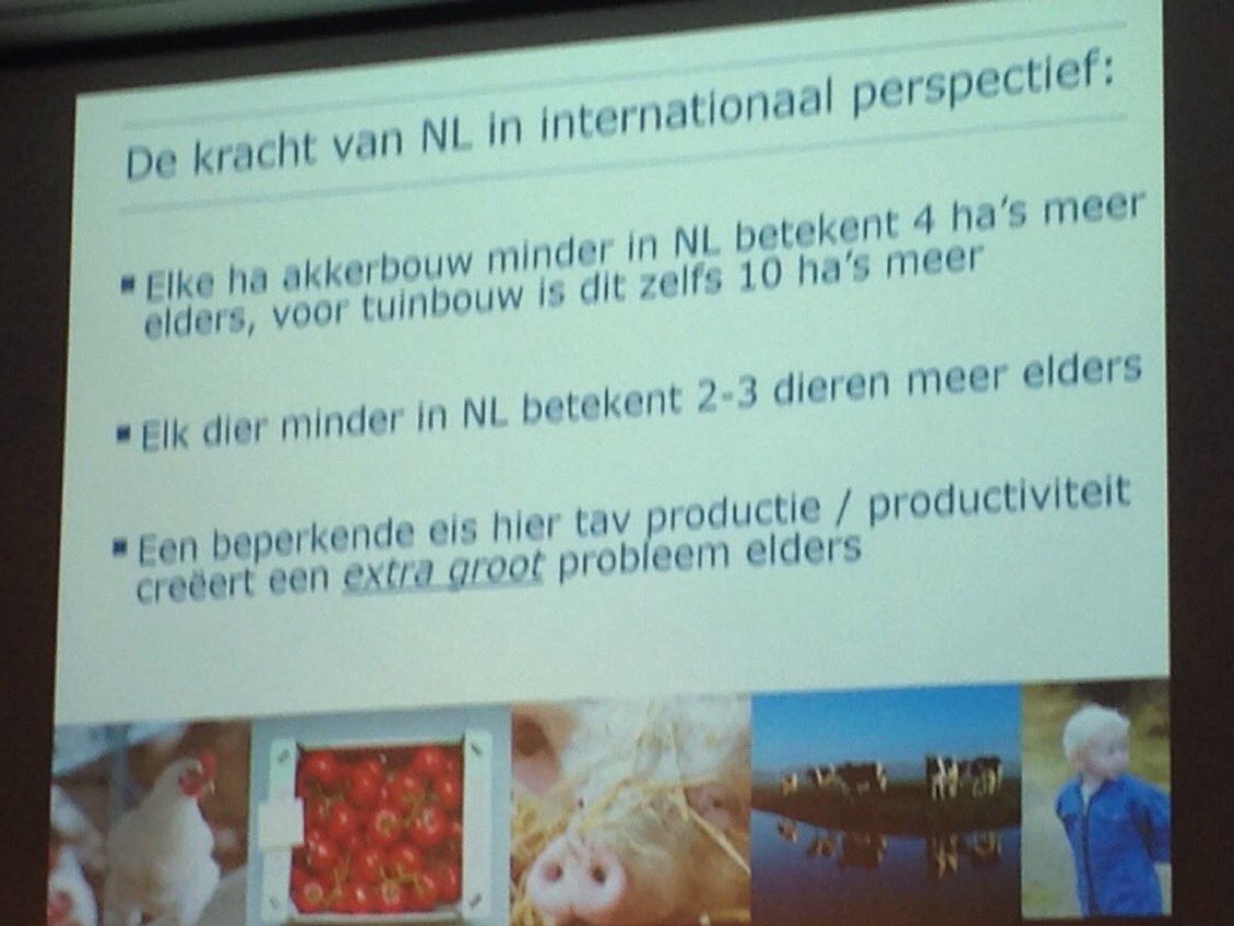 De kracht van de Nederlandse #landbouw in internationaal perspectief: