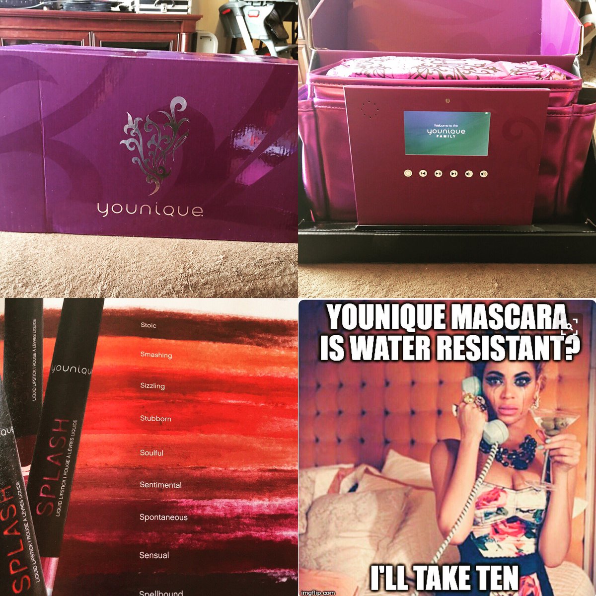 youniqueforme's tweet photo. #younique #lashes #lips #WorkFromHome #bossbabe https://t.co/4ruY5DBnsC