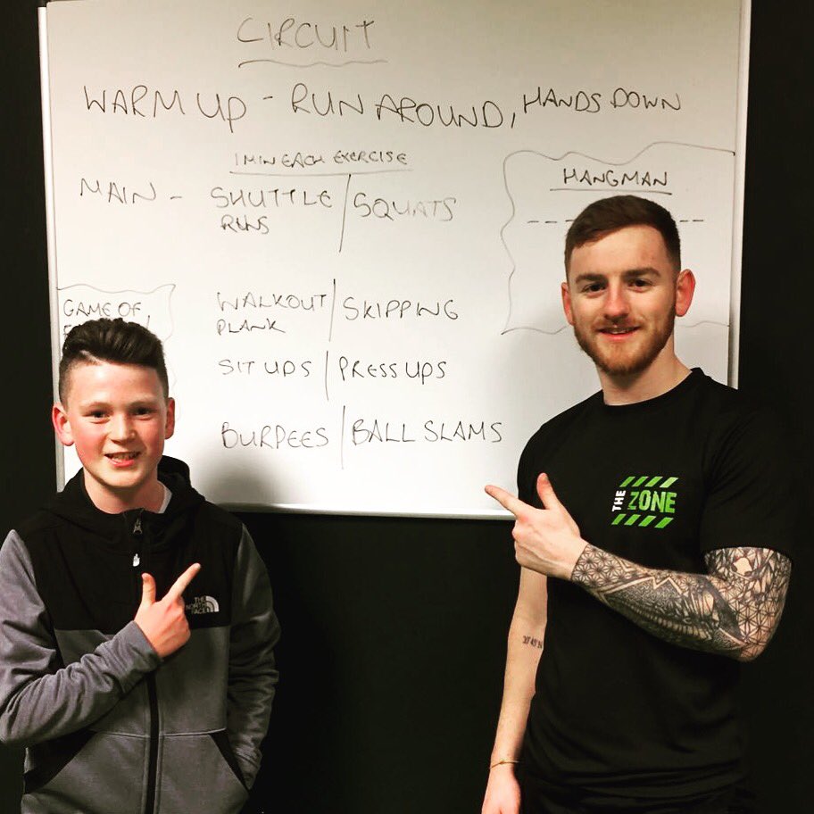 Big Birthday Session for Alfie #thezone #bury #fitness #getactive #kickstart #bringiton