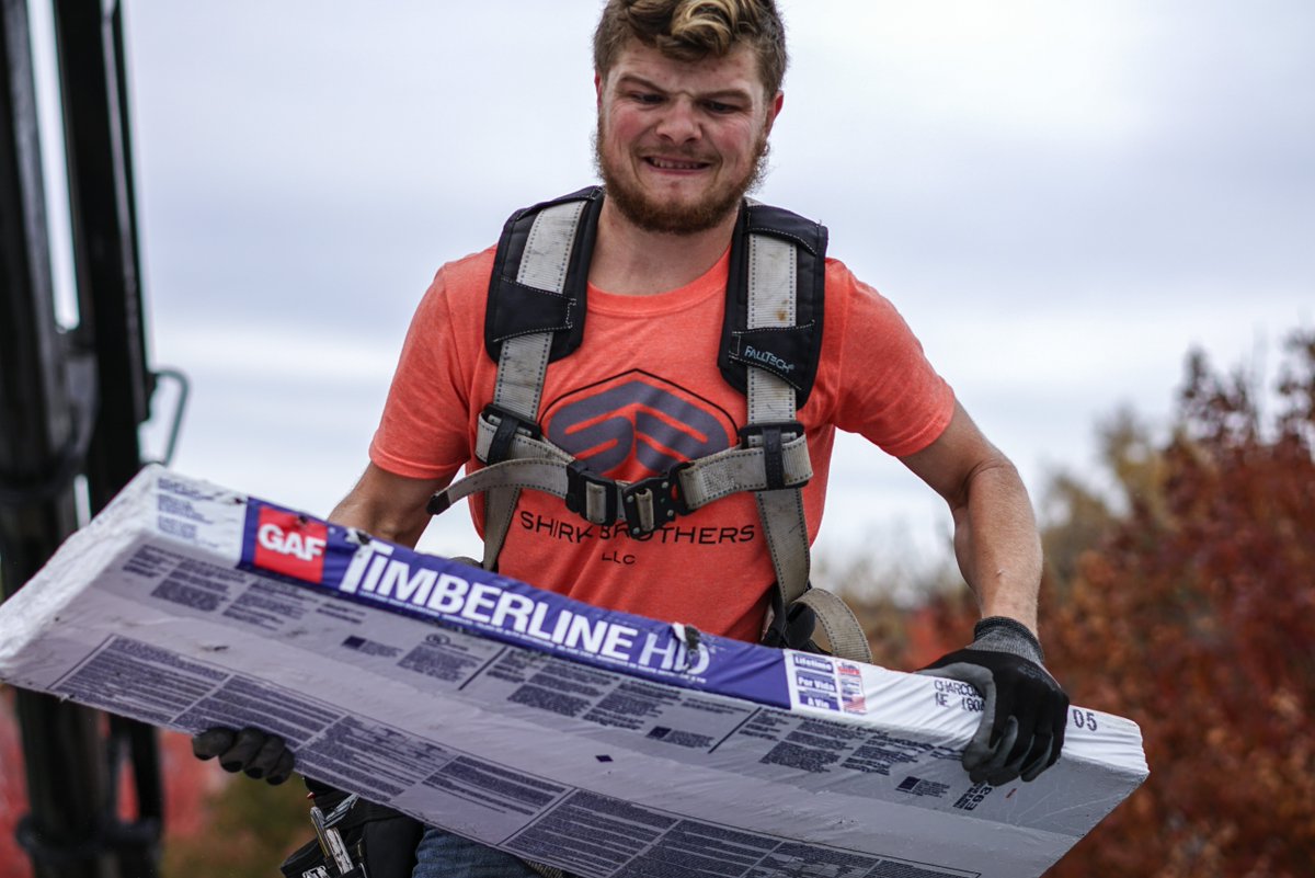 "Work hard, be proud of what you do, never quit and you will succeed." #WorkTough #Roofing