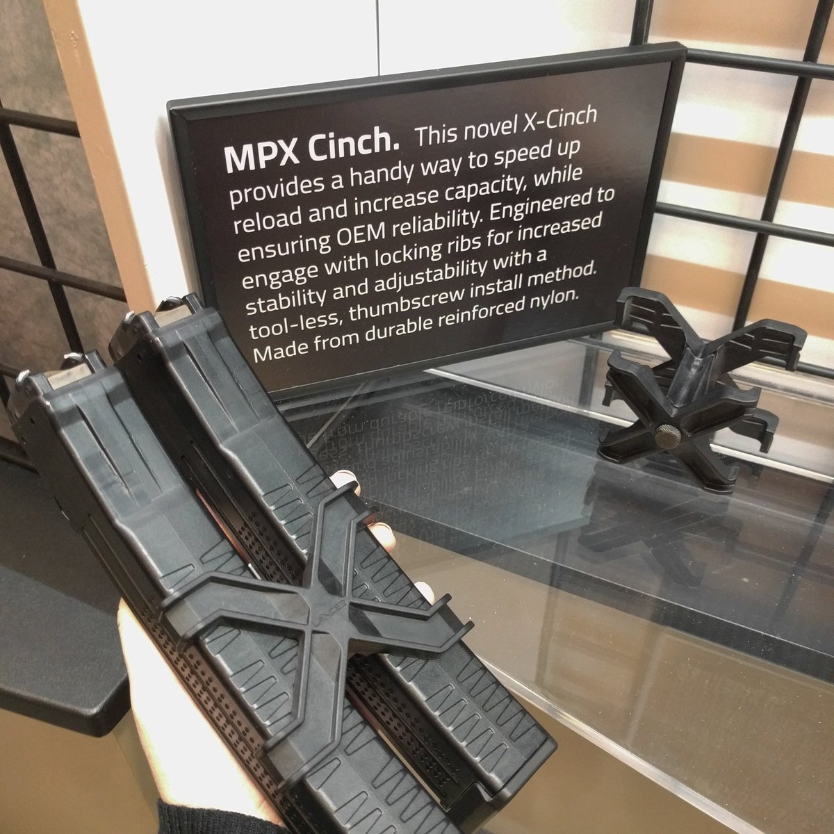 LancerSystems's tweet image. Checkout out our newest #mpx #accessory - an X-Cinch! #sigsauer #rifle #firearm @nssfshotshow