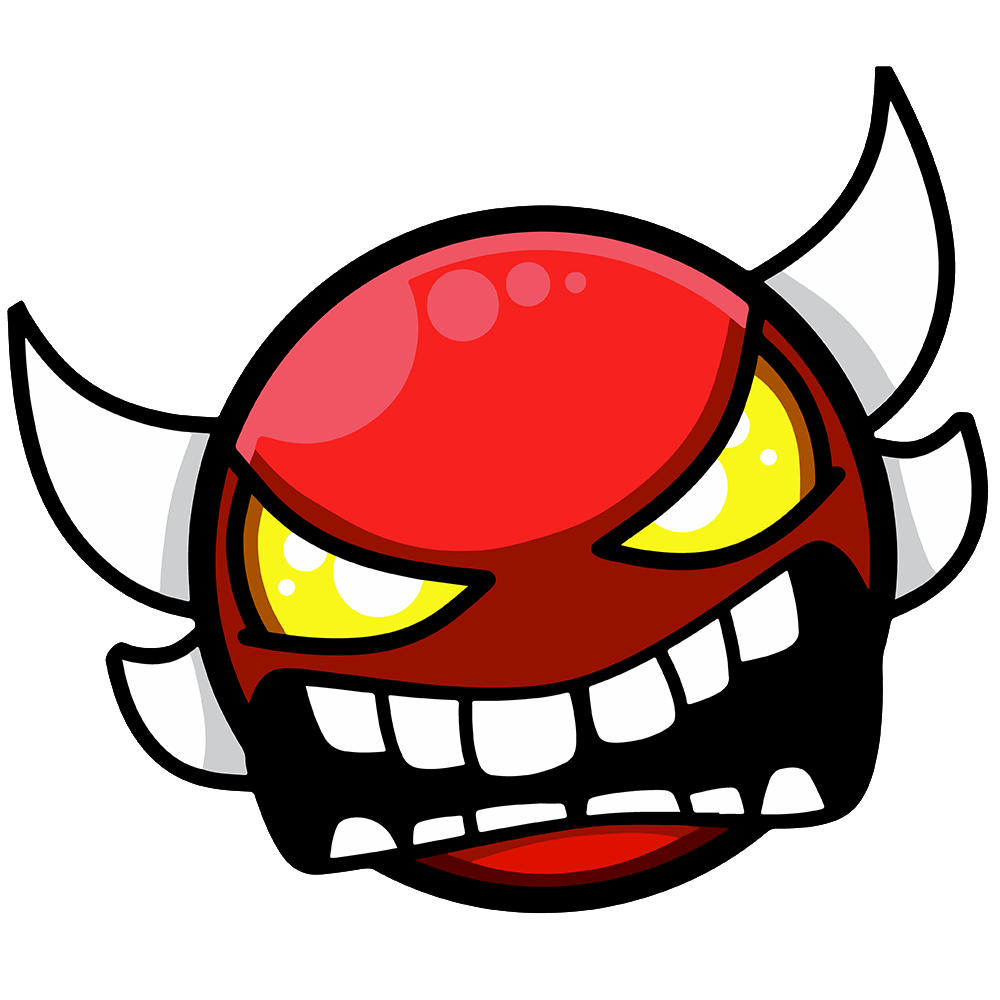 Resultado de imagen de difficulty insane demon geometry dash