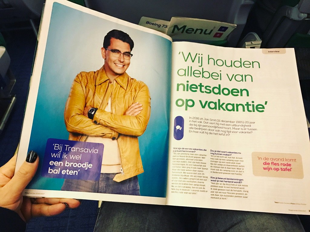 Zo is <a href="/JanSmit/">JAN SMIT</a> er toch een beetje bij... ❤#Transavia #Salzburg #WeerNaarHuis #MisJe
