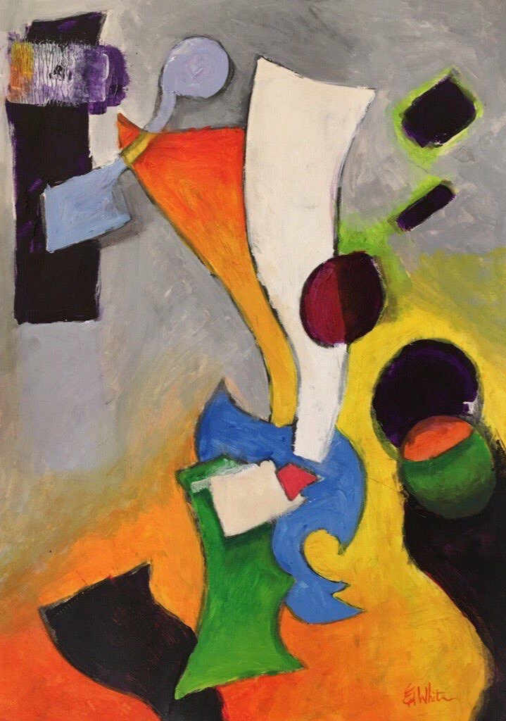 MHortonArt's tweet photo. "'THE PERFECT CHORD'" by Ed White. ACRYLIC. via @ArtLoupe. #CONCEPTUAL #CONTEMPORARY https://t.co/L7lg5BMp6O