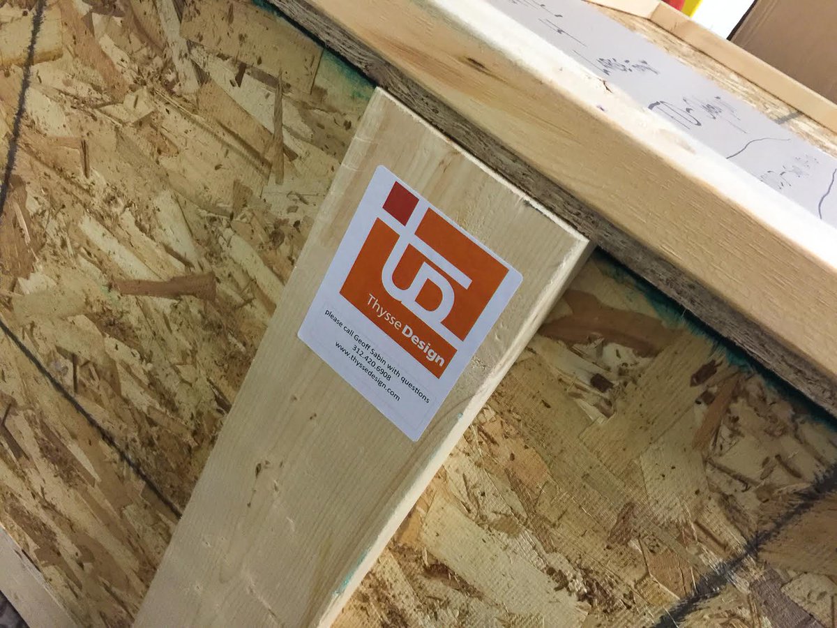 ThysseDesign's tweet photo. A large crate full of Thysse-Designed goodness heading out for an install in Ogden, Utah …
#experiential #design https://t.co/2lPF4O26A9