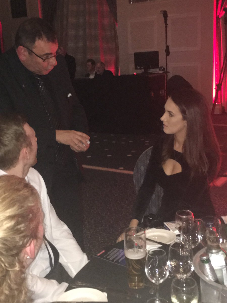 LisaMcLoughlin7's tweet image. Despite the look on my face, I was actually massively impressed! #AppAwardsUK16 #UnforgettableMagic