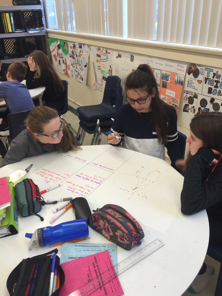 Collaborative 4-block math work. #teamwork <a href="/GuthriePublic/">Guthrie PS</a>