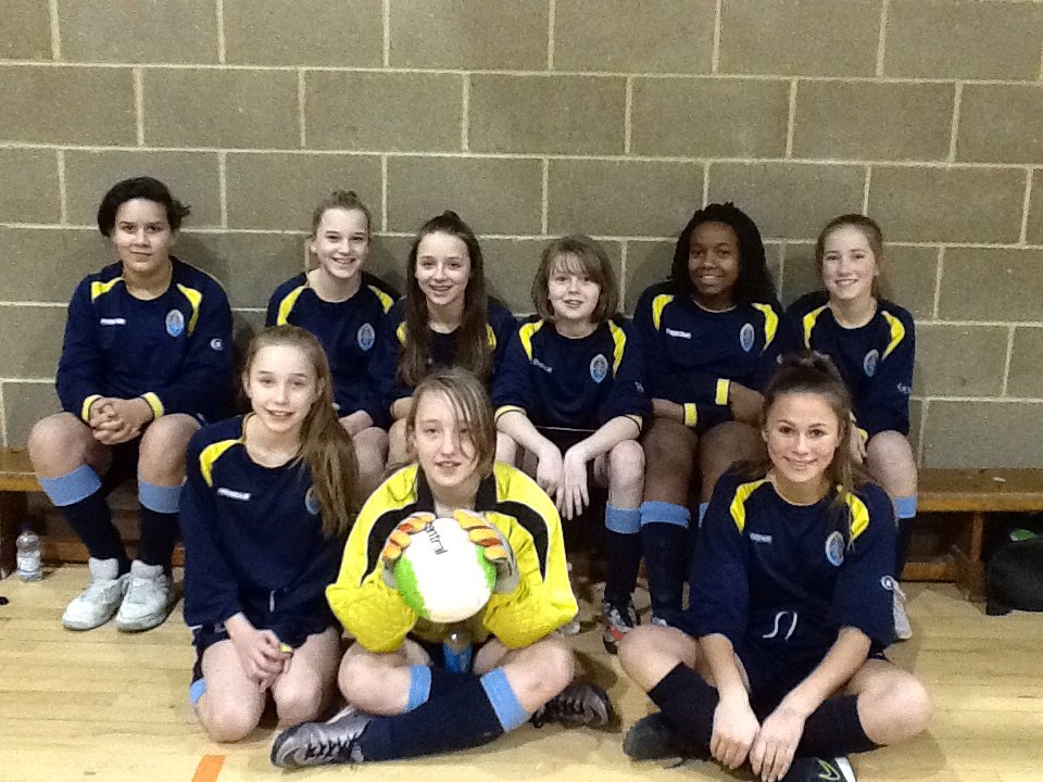 Our U14 girls futsal team. 3rd place in today's STADSSA tourn, well done to those who have trained recently.