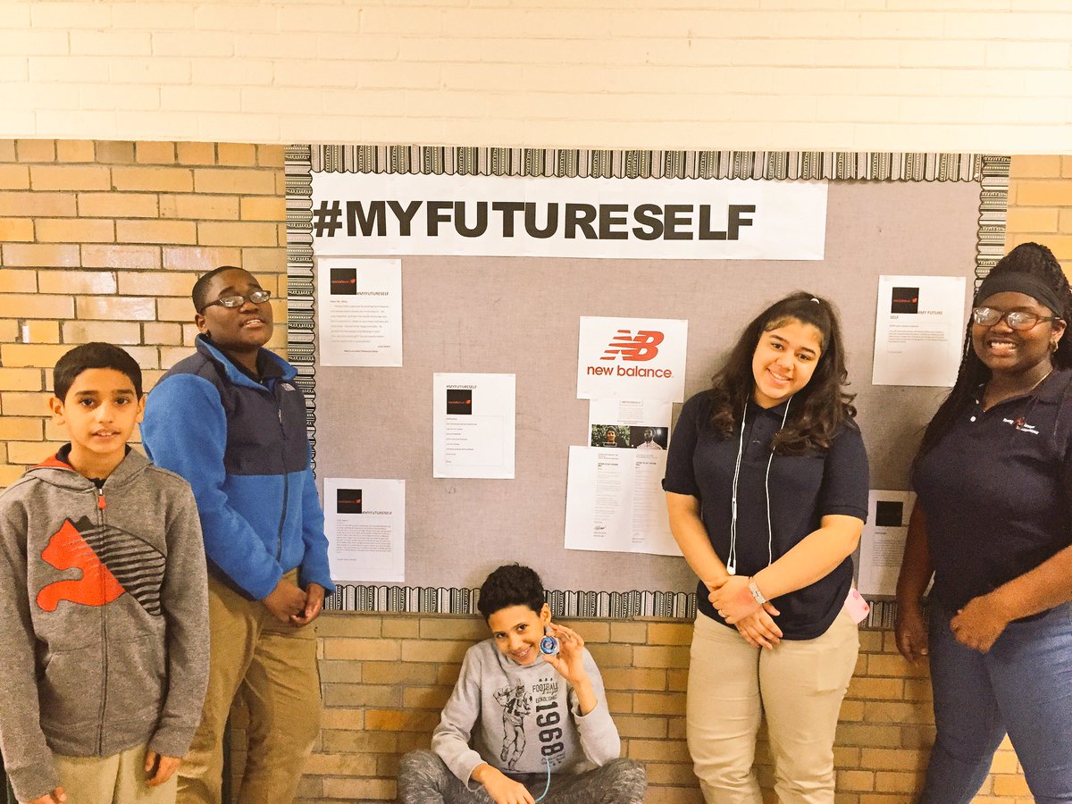 Jeanswhit's tweet photo. Thank you @newbalance for the inspiration 🎥 @borisgump800 @suminaynay #MyFutureSelf  @YoungAchBPS #GoodAdvice https://t.co/9l0MqzFxZE