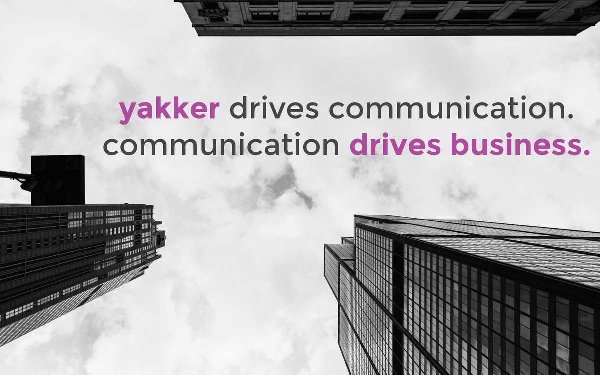 Upgrade your business communication with yakker!
#startup #yyc #technology #entrepreneur #communication
#productivity #yakitup #yakker