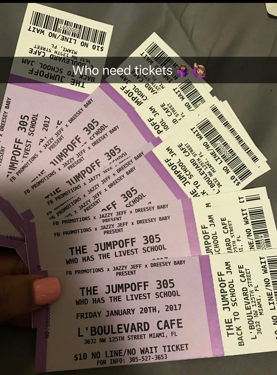 prettyself's tweet photo. #flomo20 #flomo19 #flomo18 #flomo17
Who need tickets ๐ค dm me โฃ๏ธ https://t.co/z5bVdjjE4a