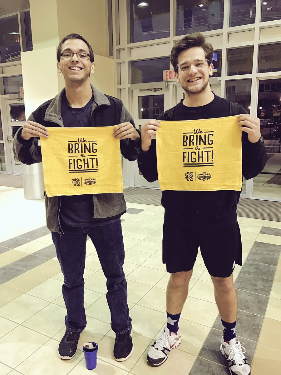 KSUstudentswin's tweet photo. We bring the fight ‼️ #Gastudentswin @GeorgiaLottery https://t.co/eeKbU7LzZ0