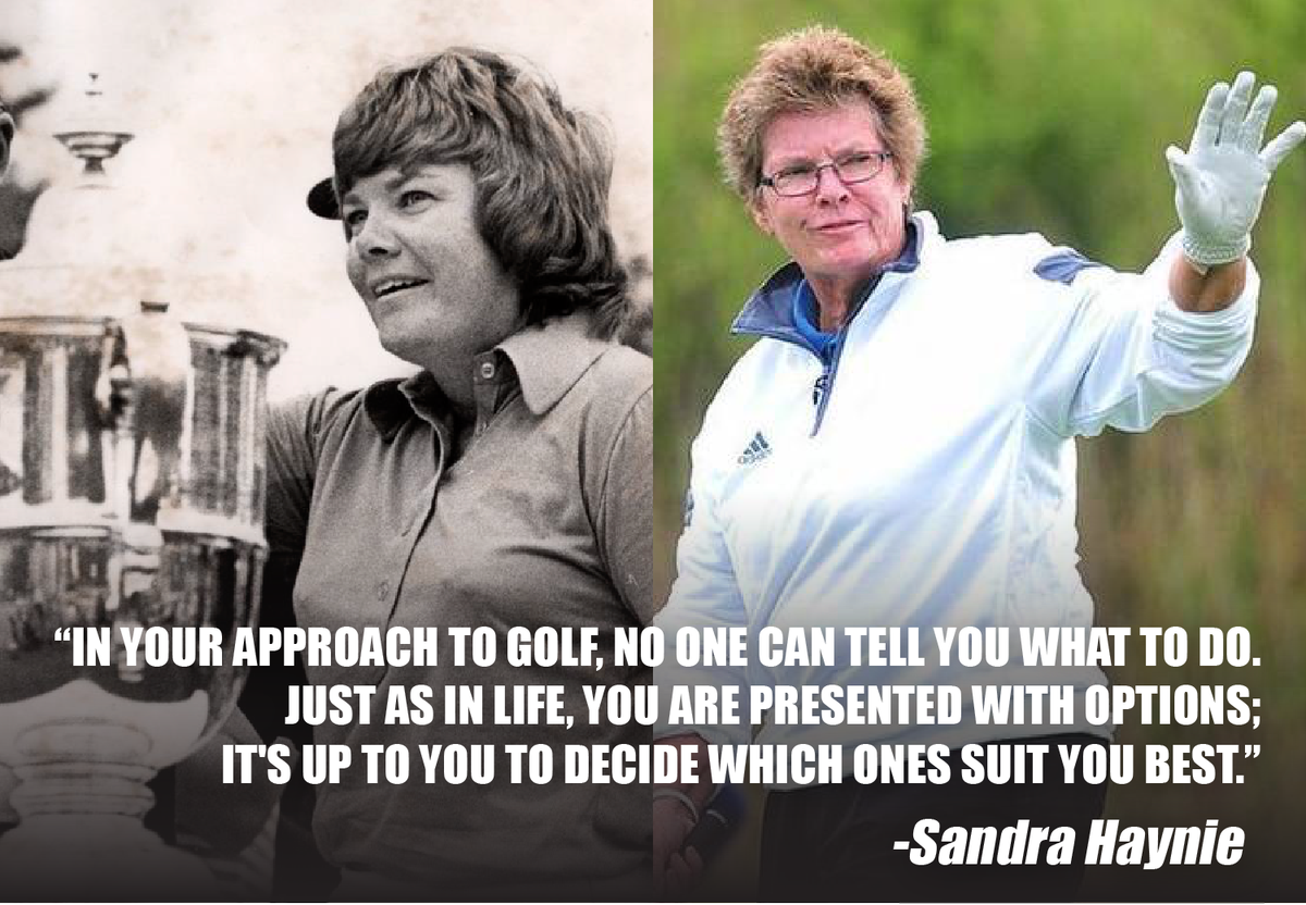 TGAWomensGolf's tweet photo. #ThursdayThought by @SandraHaynieExp https://t.co/qZrpLFEgWS