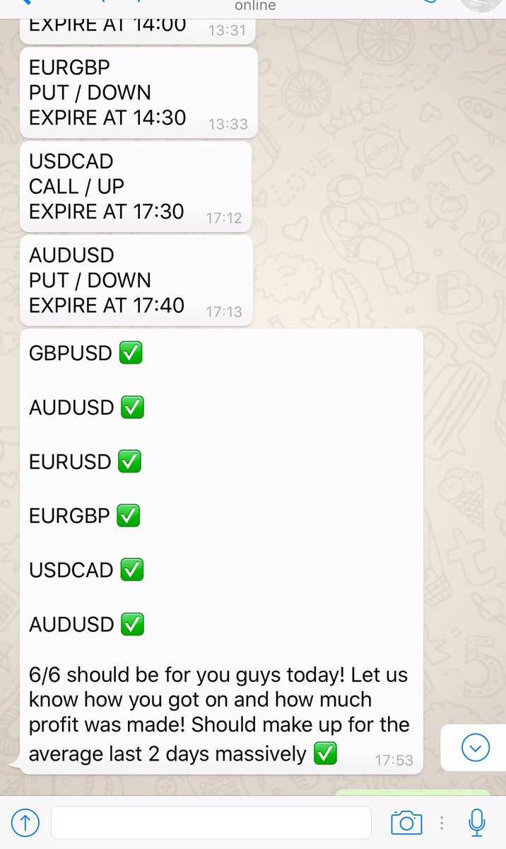 FHTJordan's tweet image. 6/6 for today's trades! Big profits for my clients today. Drop me a DM if you're wanting to get involved 💸 #FHT