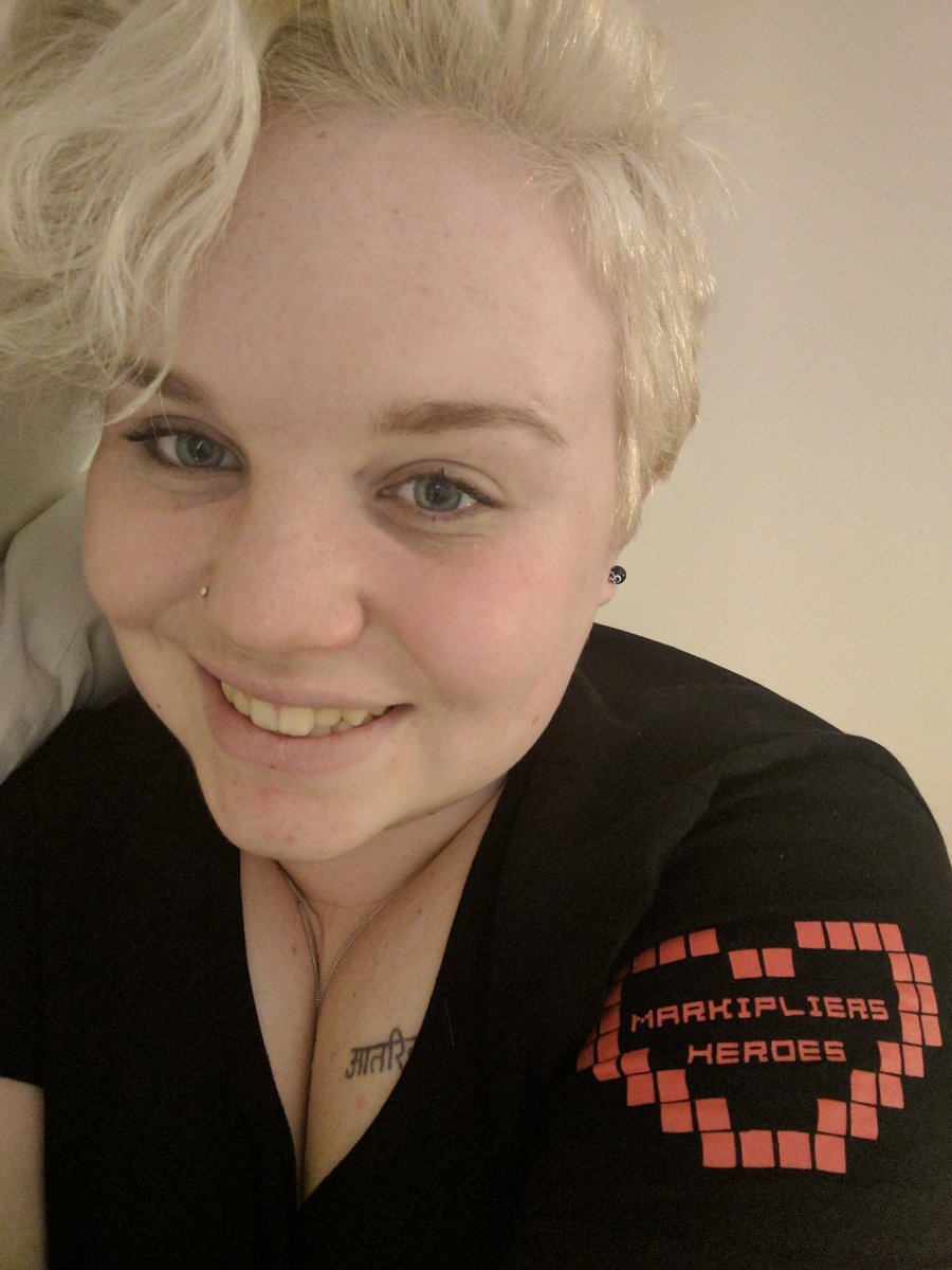 Robyn_mumble's tweet photo. Feeling so proud to sport this heart on my sleeve <3 @markiplier https://t.co/Ux2nSse3vq