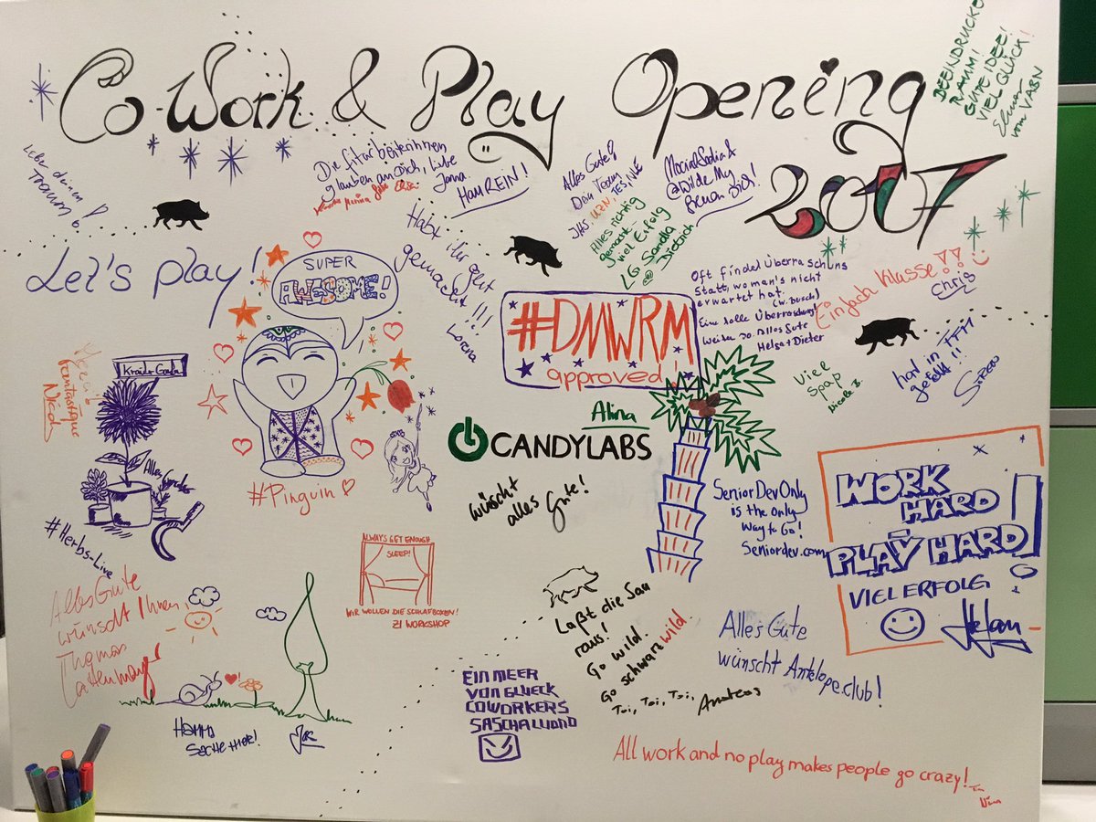 schwarzwildinfo's tweet photo. So geht #growthhacking mit diesem feinen Suchspiel 'finde die Wildsau' zur @cowork_play Eröffnung von @blackchili  #bighellocwp https://t.co/gHeXshrDJU