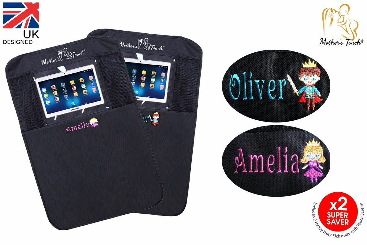alwaystrusteduk's tweet photo. @alwaystrusteduk **NEW**Mother'sTouch® PERSONALISED iPad/Tablet KickMats & Organiser |2PK|
https://t.co/1UTcMeLNzb …
Limited Offer #KICKMATS https://t.co/m6DITw9qRs