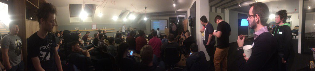 codecampcz's tweet image. Na dnesnim #skrzcirkus @SkrzCzDev #codecampcz 50 programatoru a mezi nimi tak 10 Codecamperu #reunion