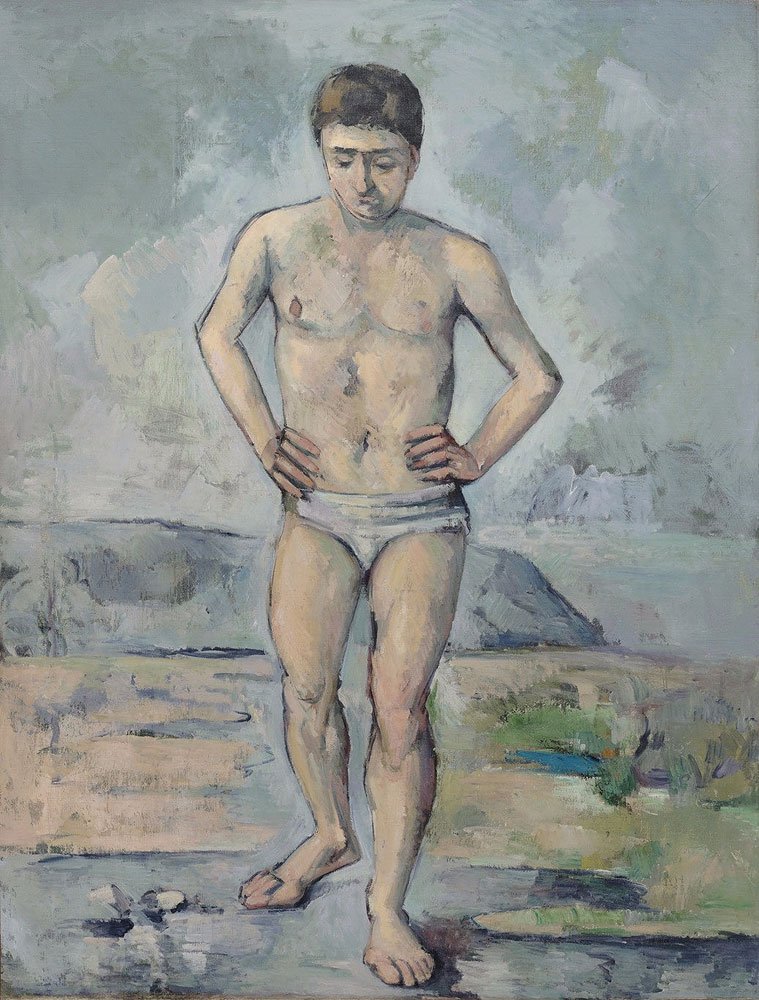MuseumModernArt's tweet photo. Paul #Cézanne was born on this day in 1839.  His 1885 work "The Bather" is on view on our 5th floor: https://t.co/By0RcAoqwH #MoMACollection https://t.co/HrxPSQ02T8
