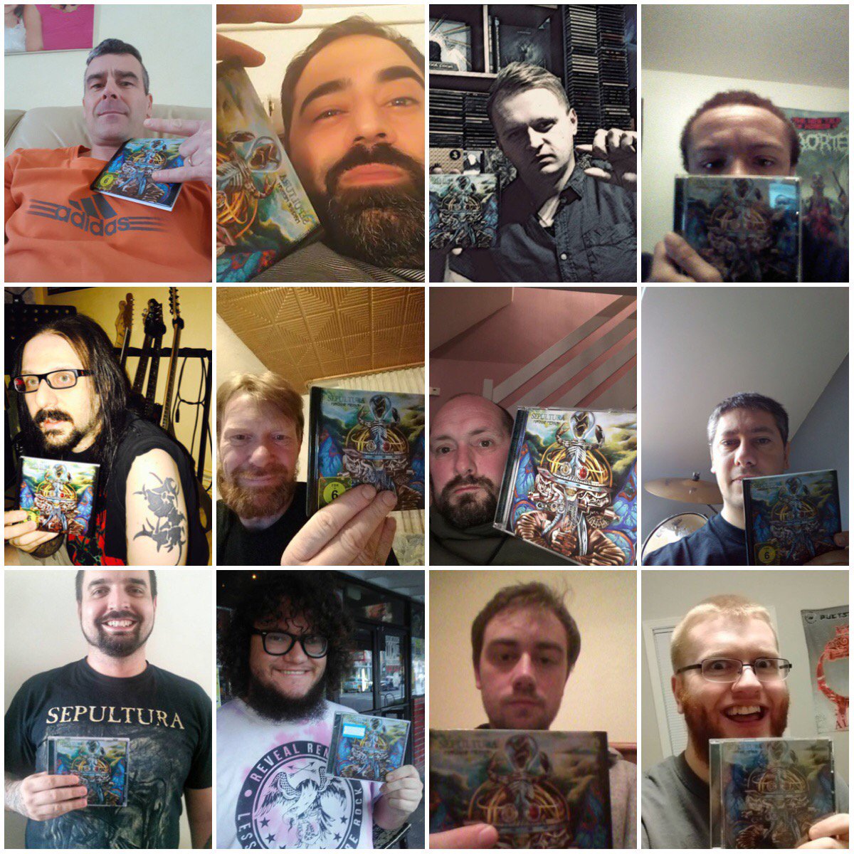 sepulturacombr's tweet photo. Thank you to everyone worldwide for supporting and picking up #MachineMessiah! The army continues to grow! 🤘💀Shop:  https://t.co/T1zZ5vpp7n https://t.co/0hrLobMUhP