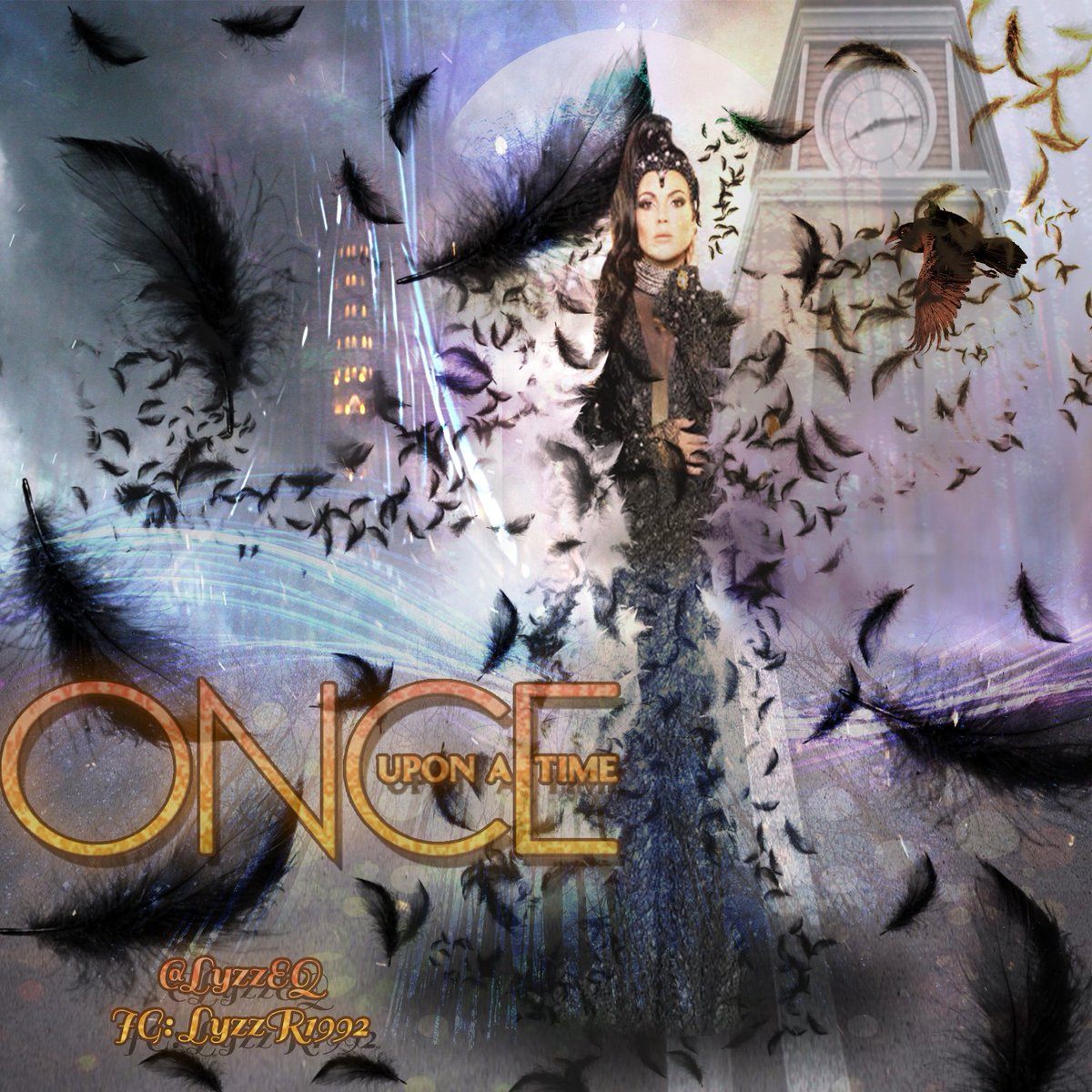 Look what I did <a href="/LanaParrilla/">Lana Parrilla</a> to celebrate our anniversary as #EvilRegals! 🤘❤💋 What do you think?