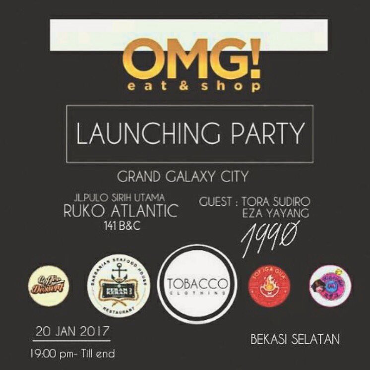 See You Tonight Bekasi 🙌🏻 

Come and have a great party with us , start from 19.00 till done!
#1990 #Destinasi