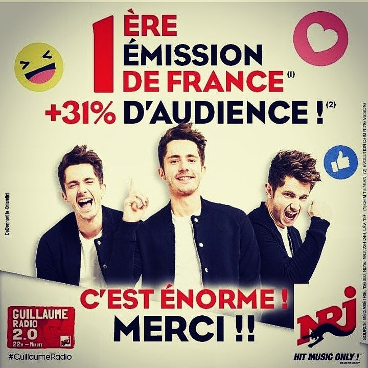 flodelaradio's tweet photo. Vous êtes des oufs ! Un gros, gros merci !!! Ça motive encore plus 😁😍😘💪👏🙌 https://t.co/UhihWuBQVV