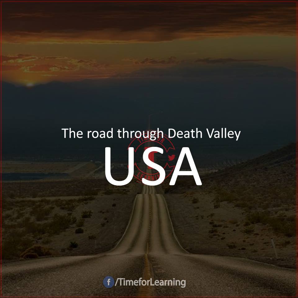 kobby_national's tweet image. #TimeForLearning
THE ROAD THROUGH DEATH VALLEY - USA