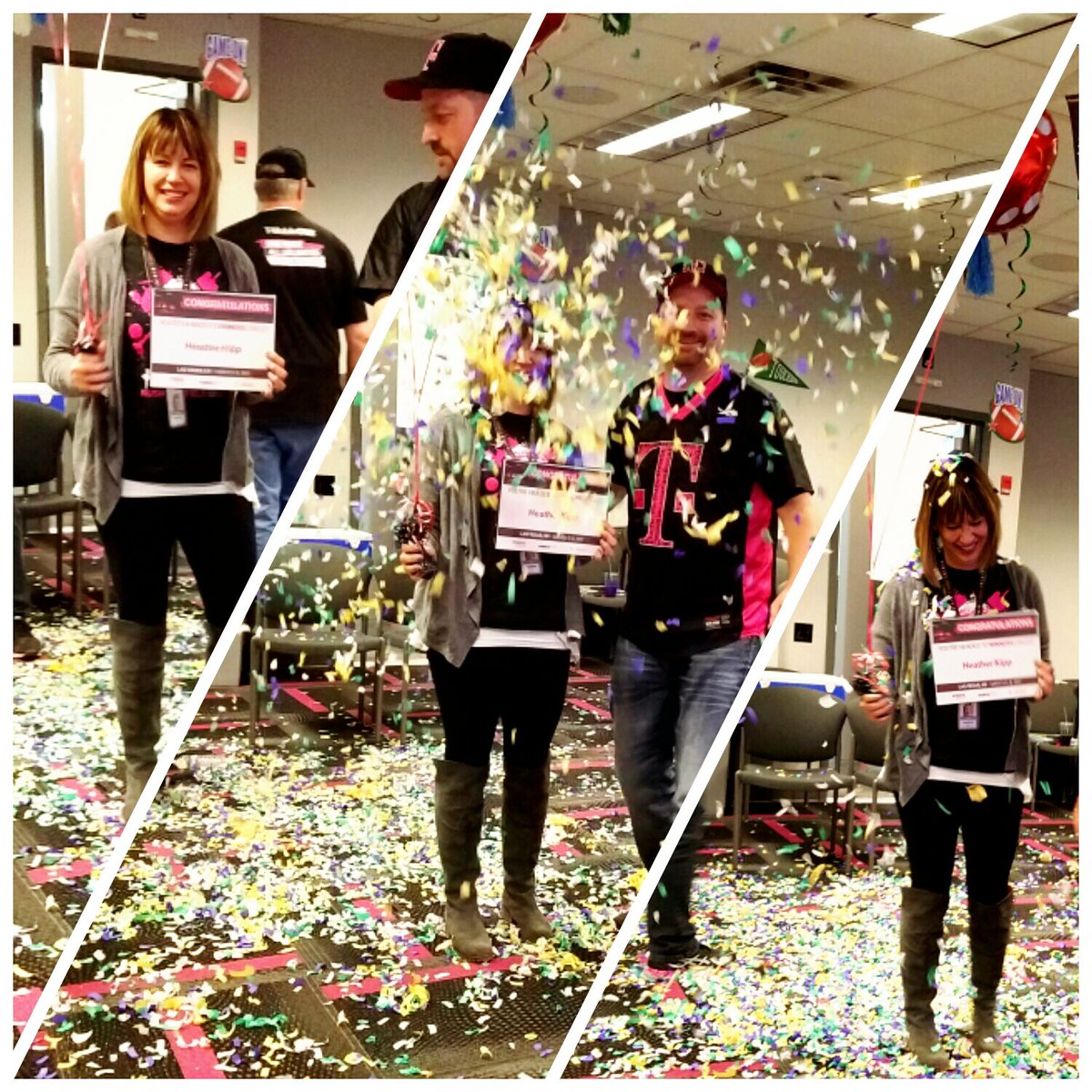 dodgehappy's tweet photo. WC Winner! Meridian's RockStar SHRM Heather is going to Vegas!! @heatherakipp @AngieFischer14 @GeminiKNM @Dotcy3 @LizInMotion @CallieField https://t.co/MmI32WtzHN
