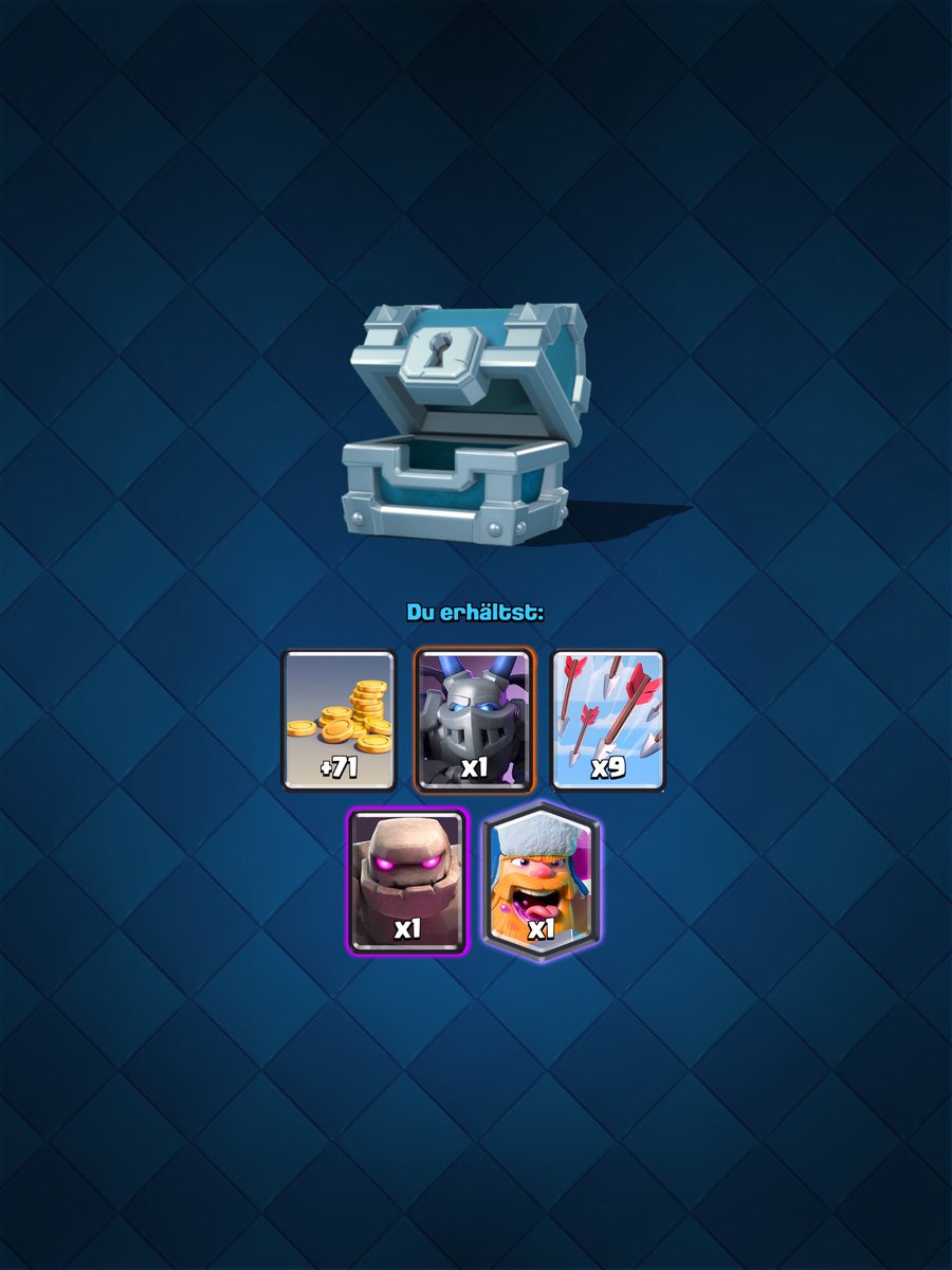 TG_ClashRoyale's tweet photo. The 6. free Legendary in 6 days😂👌🏻 Thanks @ClashRoyale @SchweizRoyale https://t.co/aL1xEERQjA