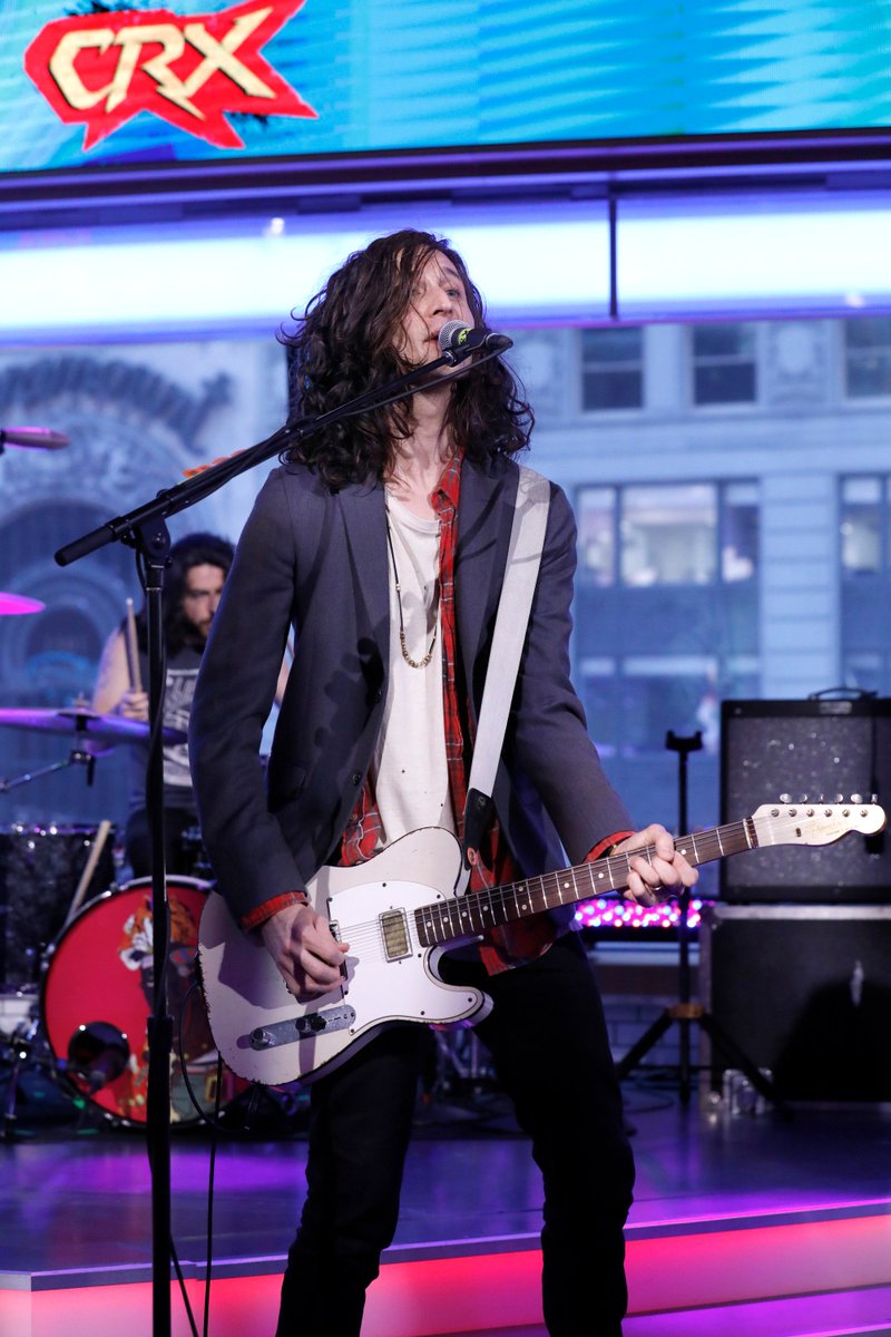 crxmusic's tweet photo. Awesome time at #GoodMorningAmerica today
Check out "Slow Down": https://t.co/xc6ABoHqqE https://t.co/00OPmJGcHI
