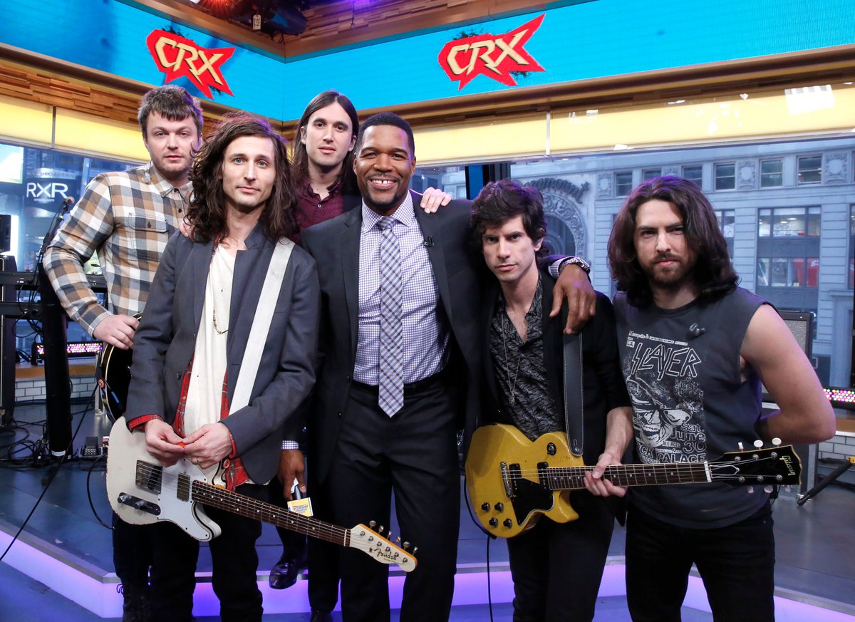 crxmusic's tweet photo. Awesome time at #GoodMorningAmerica today
Check out "Slow Down": https://t.co/xc6ABoHqqE https://t.co/00OPmJGcHI