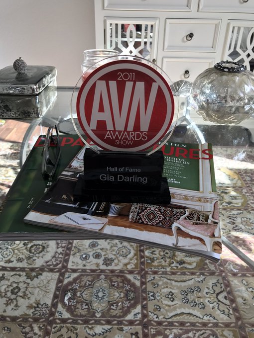 I forgot about my AVN award I was not in town when I got it and my dear friends brought it to me today<a href="/tag/happynewyear2022"class="tags"><span>#happynewyear2022</span></a>