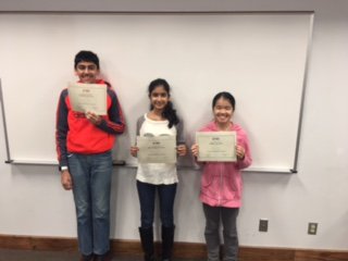 @Canyon_Vista has some awesome math students. Check out the winners of the American Math Competition.