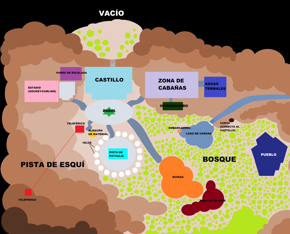 Danganrolpa_'s tweet photo. ¡El PARAÍSO INVERNAL, zona creada en conjunto por los usuarios del rol (y la mala mano de #AdminH en el Paint)! https://t.co/ExSA7BRB7D