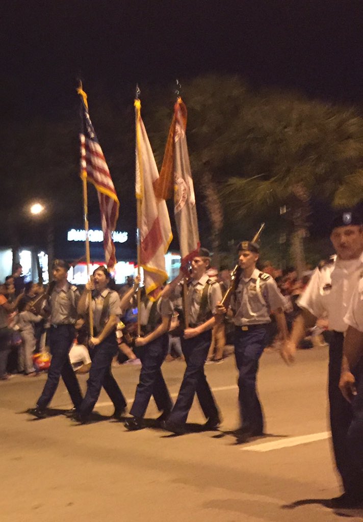 Throw back to the Coral Springs Holiday Parace!