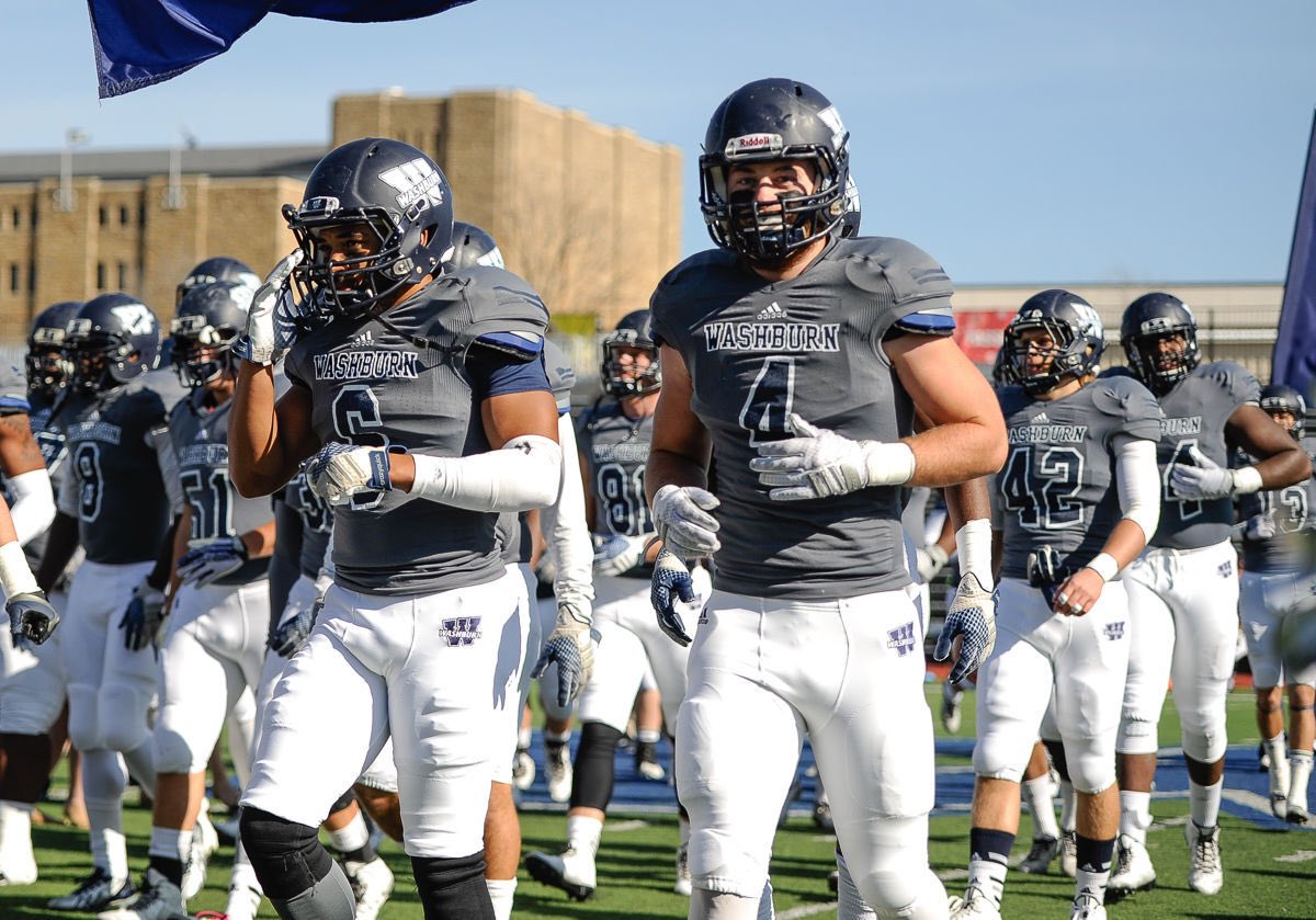 collinw44's tweet photo. Proud to announce that I have committed to Washburn University! I am blessed to be able to continue my academic and football career at WU!🏈 https://t.co/HXCIksSWOE