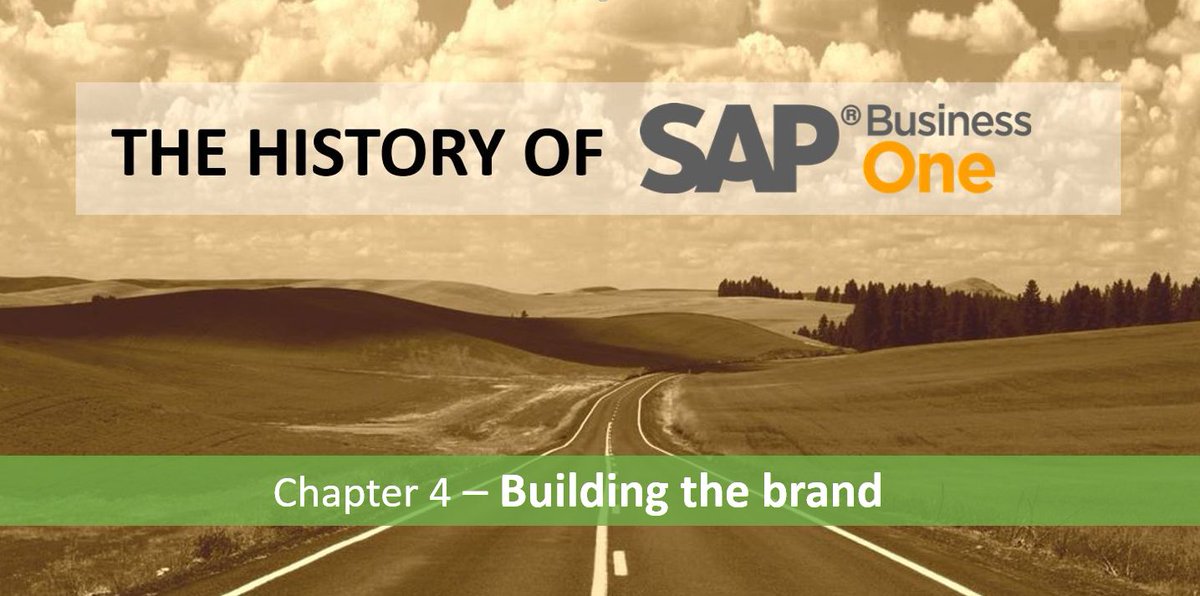 ilantal's tweet photo. The history of #SAPBusinessone , Chapter 4, Building the brand
https://t.co/4BXq0OoLbg https://t.co/SbHslVWTa7