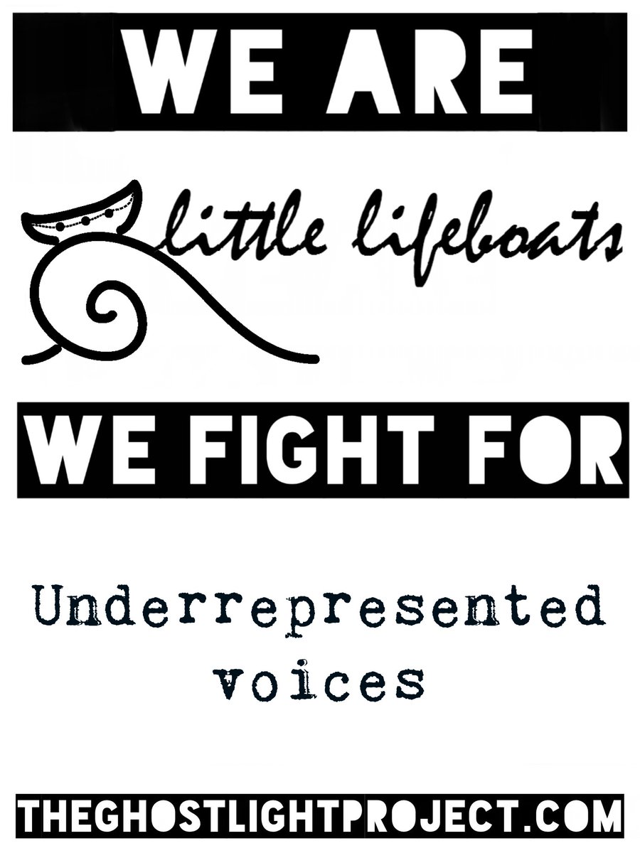 LittleLifeboats's tweet photo. What do you fight for? 
#ghostlightproject #BeALight #allarewelcome #equity 
@GhostlightProj https://t.co/WZnTaHcSba