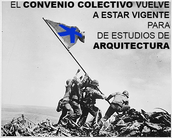 sindicato_arq's tweet photo. El Convenio de Ingenierías vuelve a estar vigente para los trabajadores en estudios de arquitectura y/o urbanismo
https://t.co/EFdJ772Cre https://t.co/jYjsdq0FE6