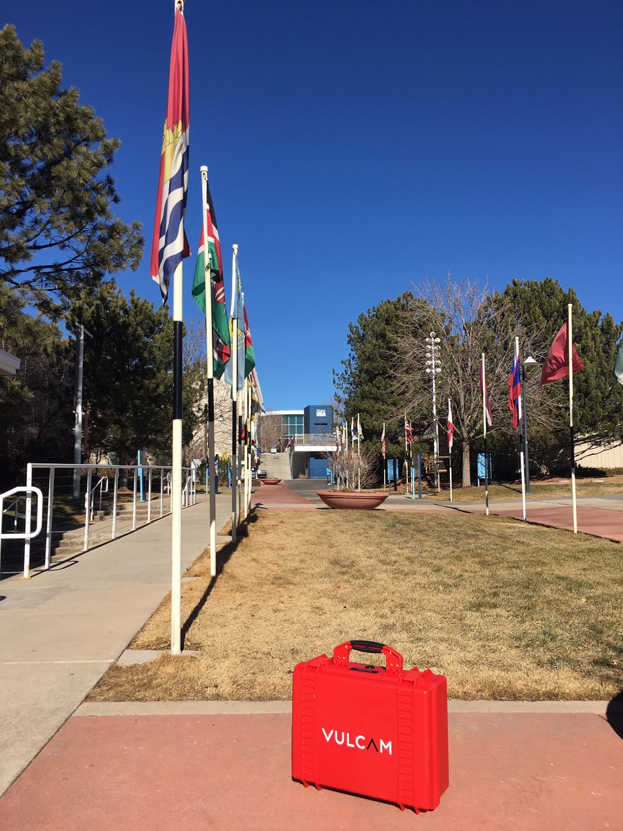 VulcanVision's tweet photo. Delivering our kit to the beautiful Colorado Springs Olympic training center. https://t.co/j2ypadb9QW
