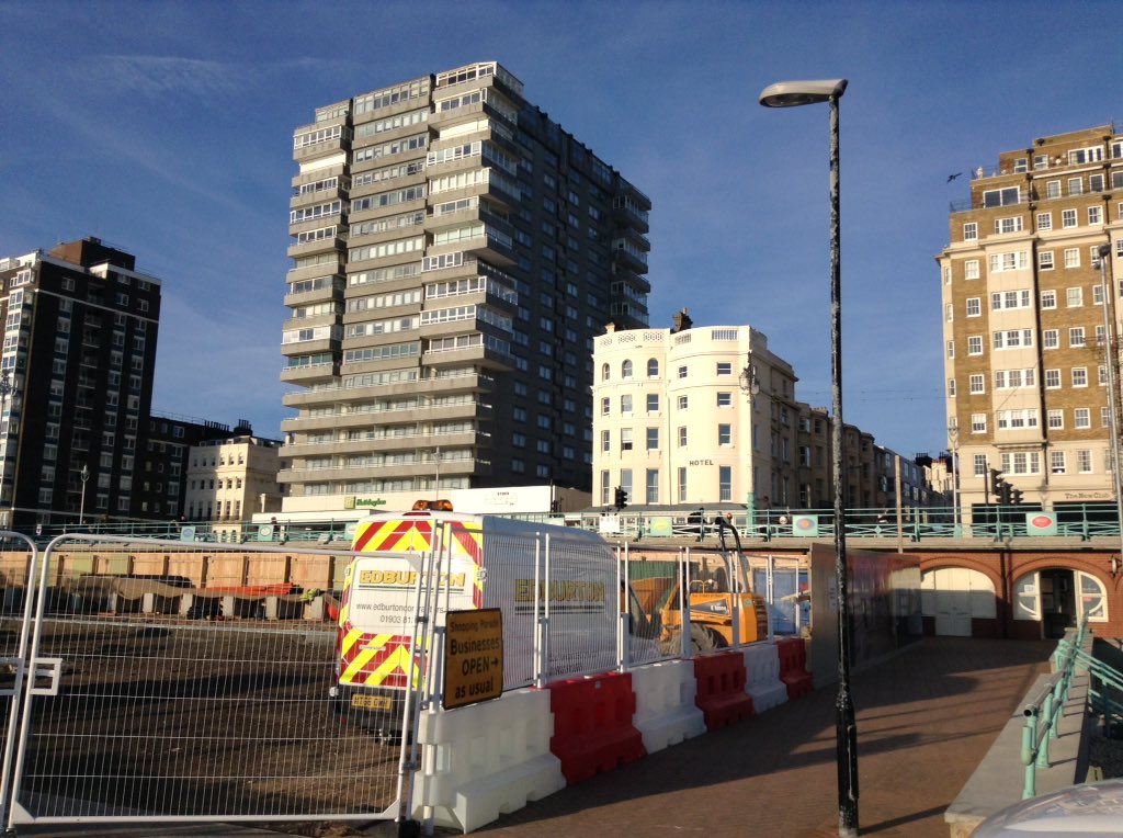 Simoncitizen's tweet photo. There is #NoWay #Customers will find their way to overboard end #shops . Its #RetailSuicide by #SeafrontDevelopment #BrightonLandlords https://t.co/64NQFwomtF