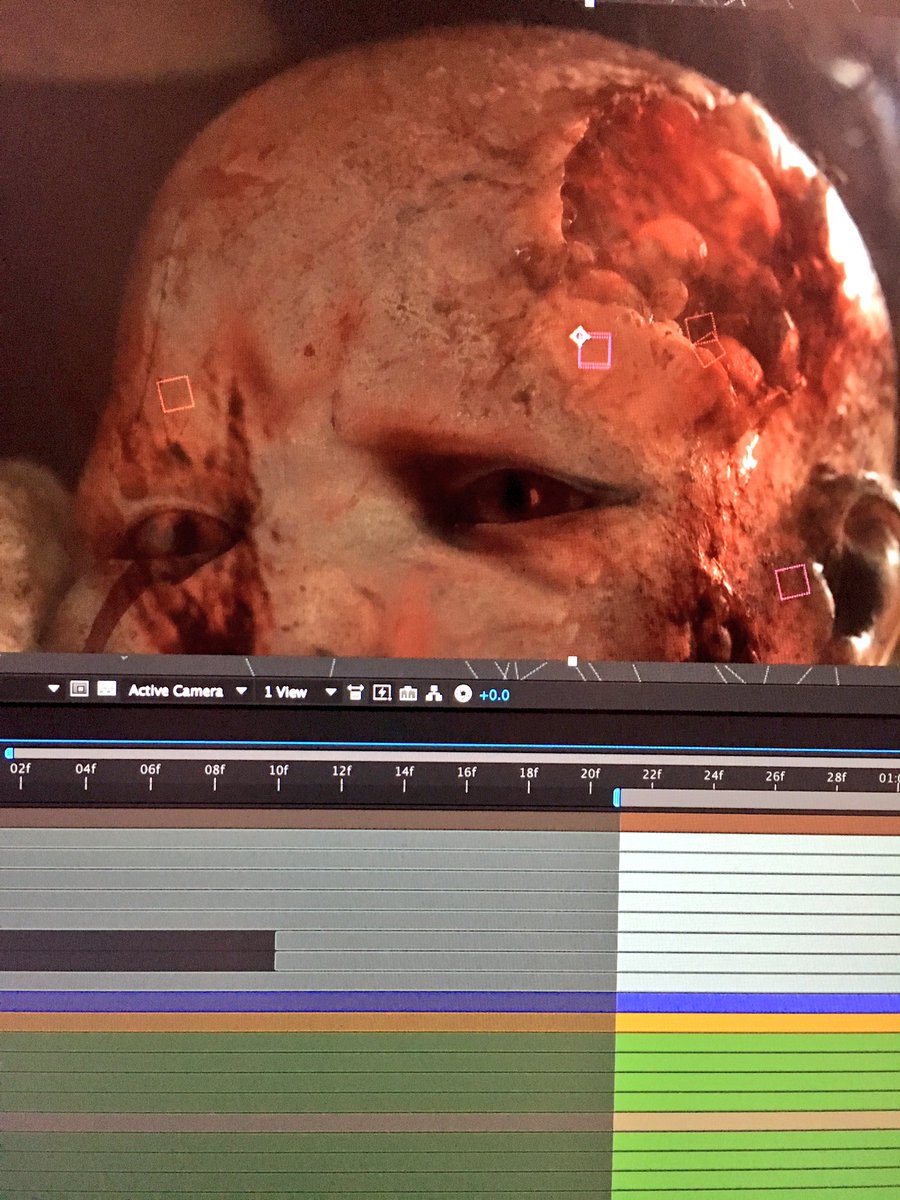 IZZYTIVITY's tweet photo. Never had my own visual effect scare the sh*t out of me! #Zombiebaby #vfx #aftereffects https://t.co/THJxzWPX77