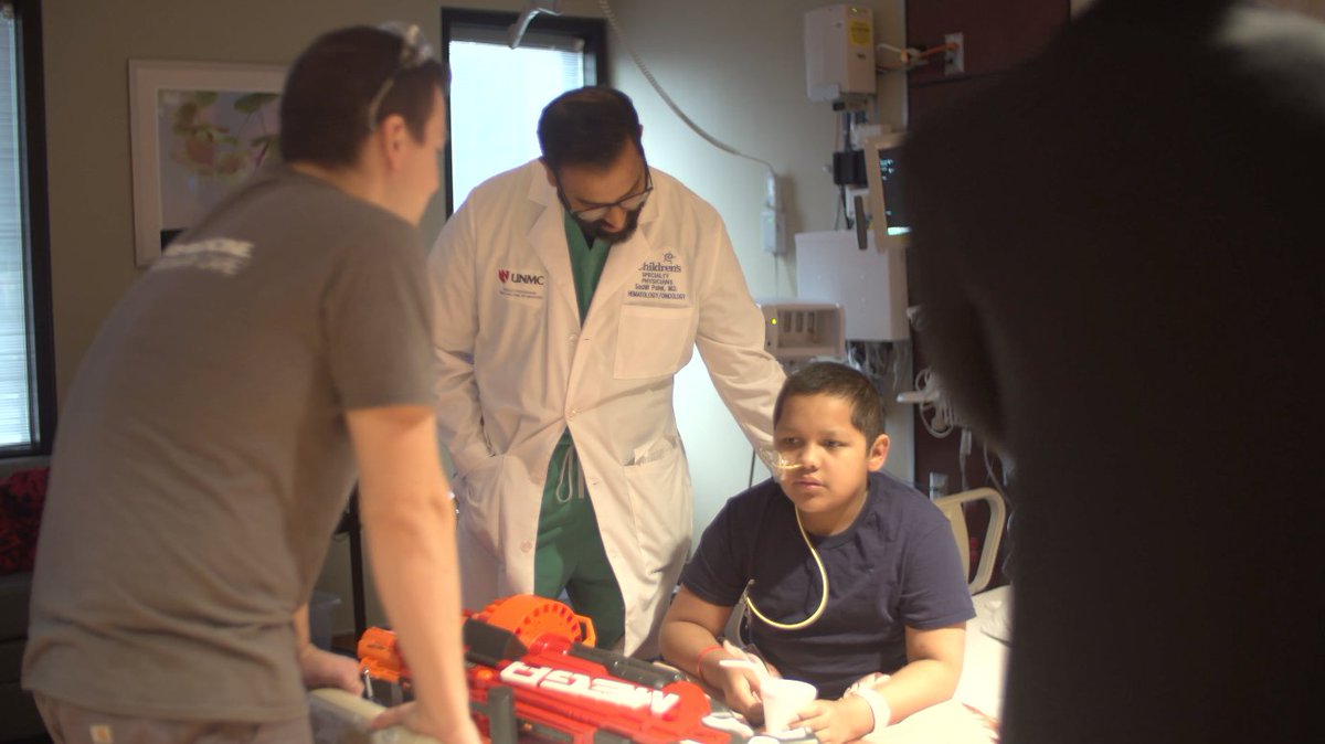 NebraskaMed's tweet photo. In November, Joseph made history by receiving the 1st double umbilical cord blood transplant in #Nebraska. https://t.co/lvfmdkCwih #leukemia https://t.co/3INbN2k8OQ