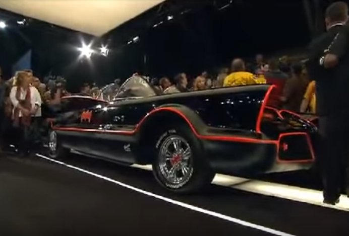 overjupiter's tweet photo. #OTD in '13 the original #Batmobile for the 1966 #Batman TV series sold at auction for $4.6 million. https://t.co/Z4seyjaPqX